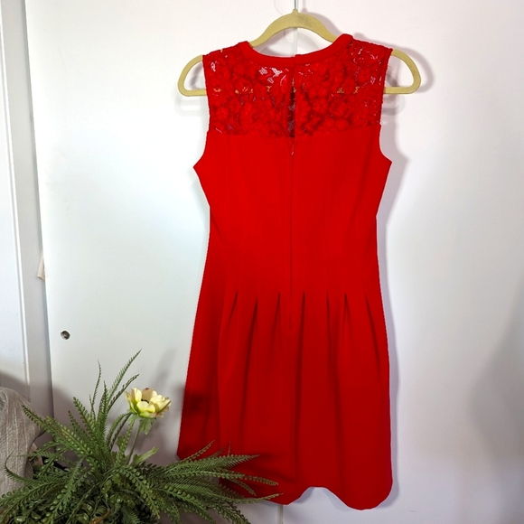 H&M Dresses & Skirts - H&M Red Fit and Flare dress size 10